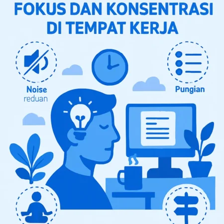 Teknik Meningkatkan Fokus dan Konsentrasi di Tempat Kerja