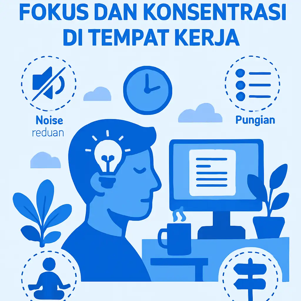 Teknik Meningkatkan Fokus dan Konsentrasi di Tempat Kerja